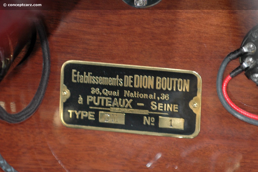 1912 De Dion Bouton DM A.S.